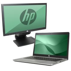 HP Elitebook Folio 9480m 14" Laptop & Monitor Bundle